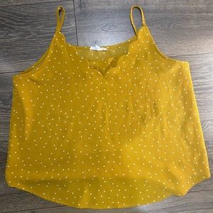 Polka dot tank